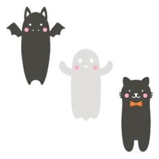 Halloween Bookmark Set