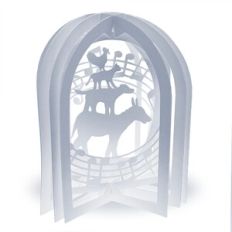 THREE LAYERED POP UP Birdcage Town Musicians of Bremen