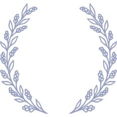 wheat and leaf frame