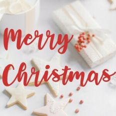 Christmas greetings brush script font