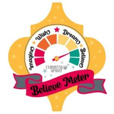 Believe Meter Christmas Ornament