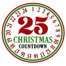 Christmas Countdown Circle