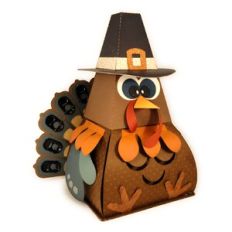 Turkey 3D Whimsical Box
