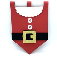 santa claus clothes flag