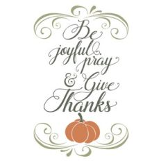 Give Thanks Pumpkin