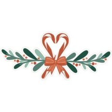 candy cane heart