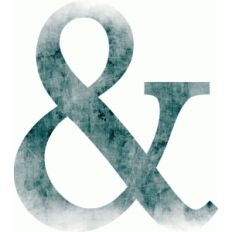 ampersand blue
