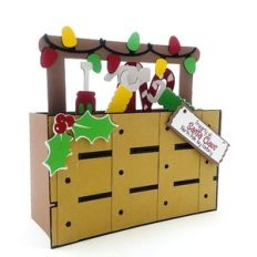 Santa's Tool Chest Box Card