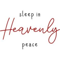 Sleep in Heavenly Peace