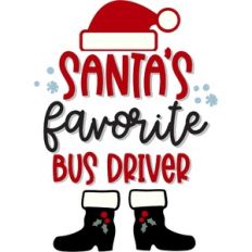 Santa's Favorite Bus Driver