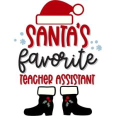 Santa's Favorite Teacher Assistant