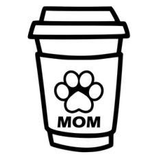 DOG MOM COFFEE CUP