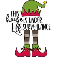 this house is under elf suveillance