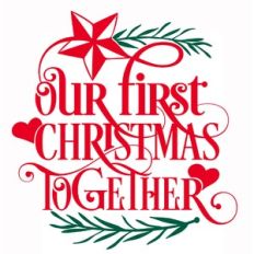 Our First Christmas - Christmas svg