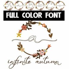 Infinite Autumn Color Font