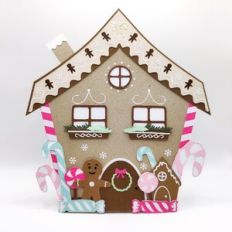 Postcard - gingerbread house