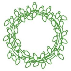 light strand wreath