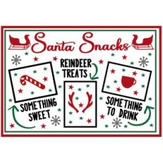 Santa Snacks Tray