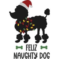 Feliz Naughty Dog Poodle