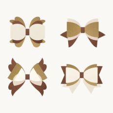 Hair Bow Bundle, Hair Bow Templates
