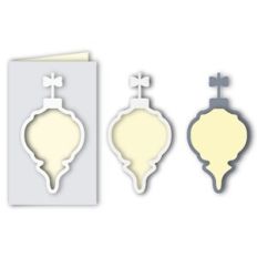bauble cutout window card