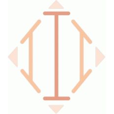 monogram diamond 'i'