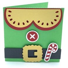 christmas elf card