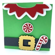 christmas elf card