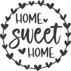 Home Sweet Home Wreath