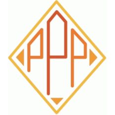 monogram diamond 'p'