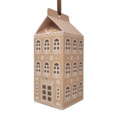 Big Gingerbread House Box