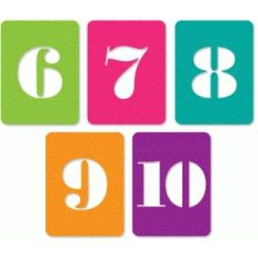 number cards 6-10