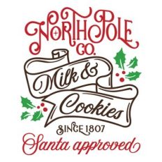 North Pole Milk and Cookies