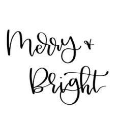 fj scripty merry + bright