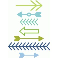7 thin arrows