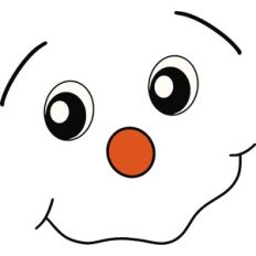 Snowman Face