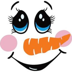 Snowman Face