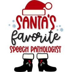 Santa's Favorite Speech Pathologist