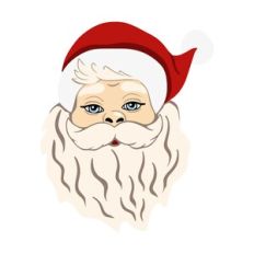 Santa's face