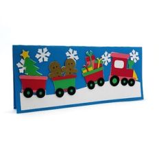 Christmas Train Slimline Card