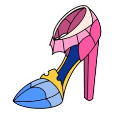 Sleeping Princess Shoe