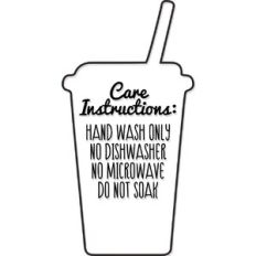 Care Instructions To Go Cup
