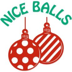 Nice Balls Christmas Ornament