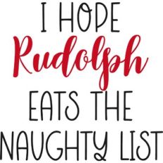 Rudolph Naughty List