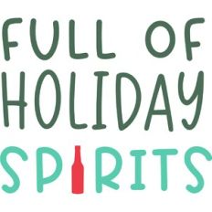 Full of Holiday Spirits