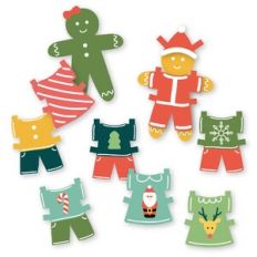 Gingerbread Paper Dolls