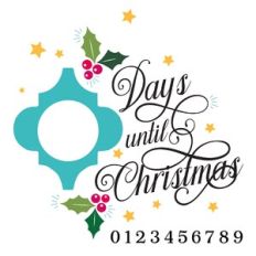 Days Until Christmas Countdown Ornament