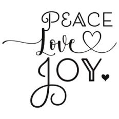 Peace Love Joy