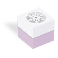 snowflake box with lid