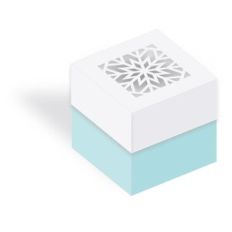 snowflake box with lid